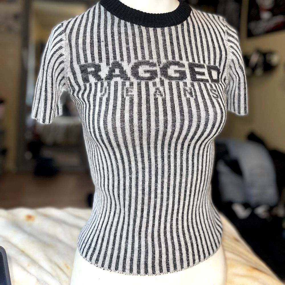 Ragged Jeans Top